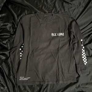 Rare Japanese All Lyfe Long Sleeve Tee